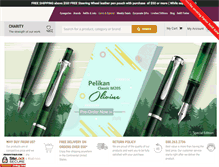 Tablet Screenshot of penboutique.com